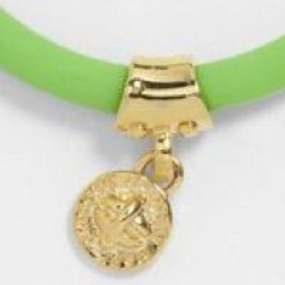 MARC BY MARC JACOBS Silicone Stretch Bracelet GREEN / BRAND NEW WITH TA… - Picture 2 of 5